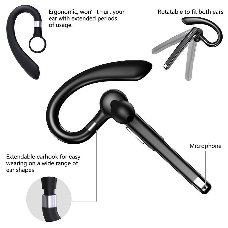Bluetooth Earphones 5.1 Headphones Estéreo - Imagem 8